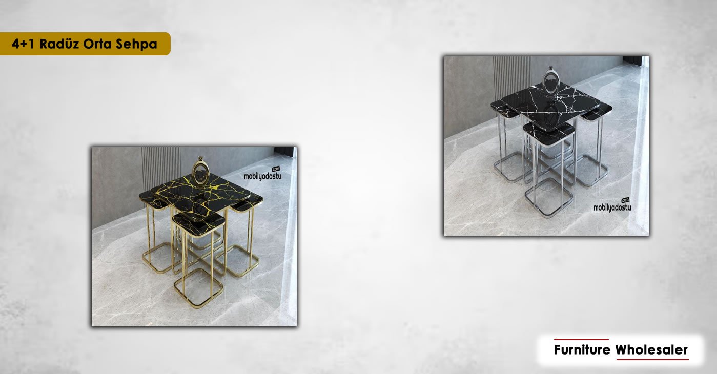 4+1 Radüs Orta Sehpa