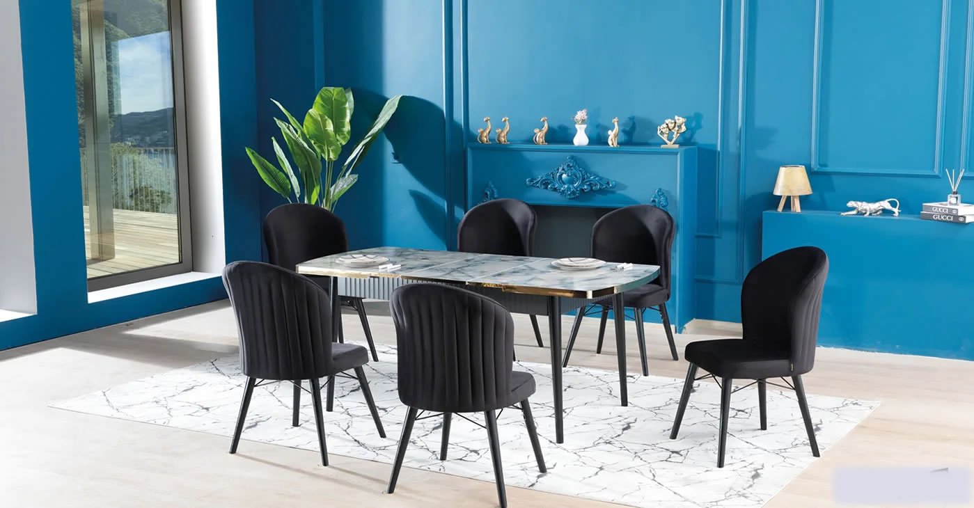 Kelebek Masa Sandalye Takımı